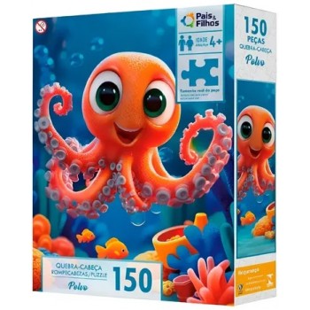 BRINQ. JOGO QUEBRA CABECA POLVO PAIS 150 PCS
