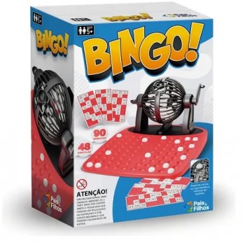 BRINQ. JOGO SUPER BINGO PAIS E FILHOS UN
