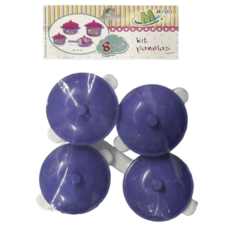 BRINQ. KIT PANELAS MTOYS 8 PEÇAS REF 3111
