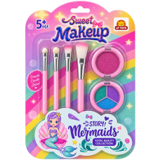 BRINQ. KIT PINCEIS SWEET MAKEUP C/6 PEÇAS 