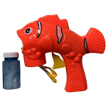 BRINQ. LANCA BOLHAS PEIXINHO A PILHA  TOYS