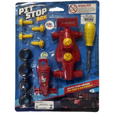 BRINQ. PIT STOP SENINHA BOX MECOSUR 11PCS 