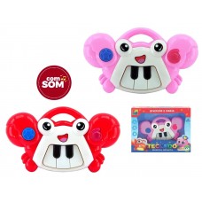 BRINQ. TECLADO MUSICAL CARANGUEJO IMPORT