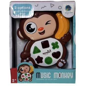 BRINQ. TECLADO MUSICAL MONKEY TOYS