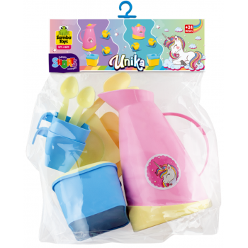 BRINQ. UNIKA HORA DO CAFE 9 PCS SAMBA TOYS