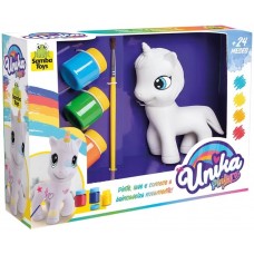 BRINQ. UNIKA PINTURA COM GUACHE SAMBA TOYS 24 CM