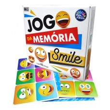 BRINQ. JOGO DA MEMORIA SMILE 40PÇS REF 7270