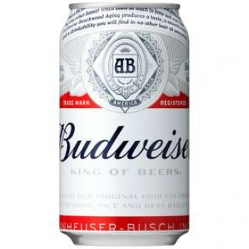 CERVEJA BUDWEISER LT 350ML