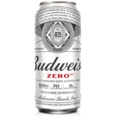 CERVEJA BUDWEISER ZERO LATÃO 473ML