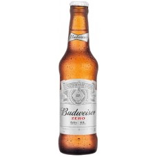 CERVEJA BUDWEISER ZERO LONG NECK 330ML