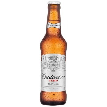 CERVEJA BUDWEISER ZERO LONG NECK 330ML
