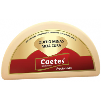 QUEIJO MINAS MEIA CURA CAETES KG