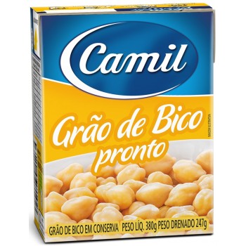 GRAO DE BICO CAMIL PRONTO EM CONSERVA 380 GR