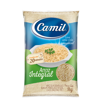 ARROZ CAMIL INTEGRAL PARBOILIZADO 1 KG
