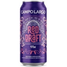 CHOPP DE VINHO CAMPO LARGO RED DRAFT LATA 473 ML