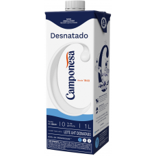 LEITE CAMPONESA DESNATADO 1L
