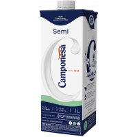 LEITE CAMPONESA SEMIDESNATADO 1L