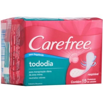 PROTETOR DIÁRIO CAREFREE TODO DIA C/15UND.