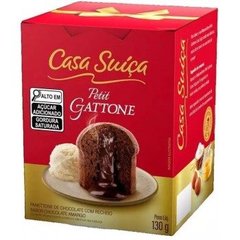 PANETTONE CASA SUICA MINI PETIT GATTONE 130 GR