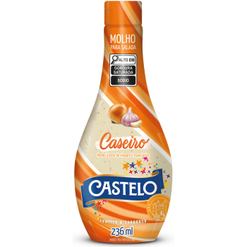 MOLHO PARA SALADA CASTELO CASEIRO 236ML