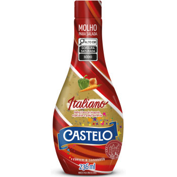 MOLHO PARA SALADA CASTELO ITALIANO 236ML