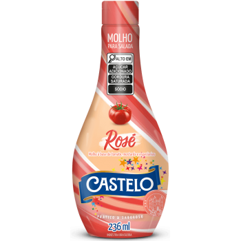 MOLHO PARA SALADA CASTELO ROSÉ 236ML