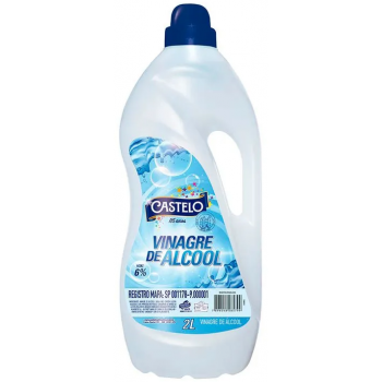 VINAGRE CASTELO ALCOOL 2L