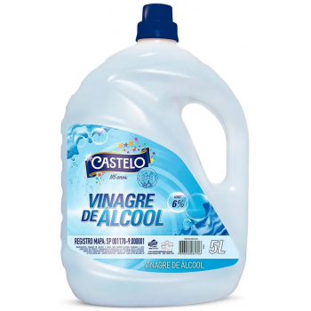 VINAGRE CASTELO ALCOOL 5L