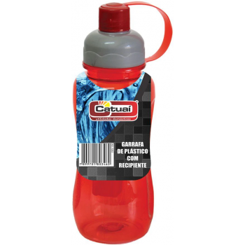 GARRAFA PLASTICO C/RECIPIENTE CATUAI 600 ML