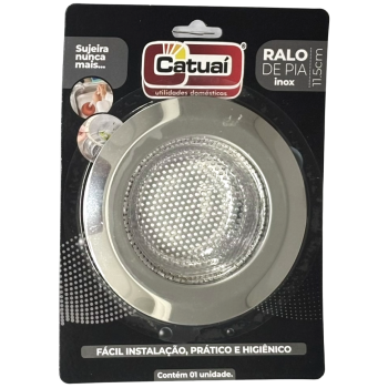 RALINHO PARA PIA DE INOX CATUAI 11,5CM