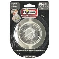 RALINHO PARA PIA DE INOX CATUAI 7,2 CM