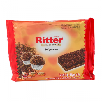 BARRA CEREAL RITTER BRIGADEIRO 75 G