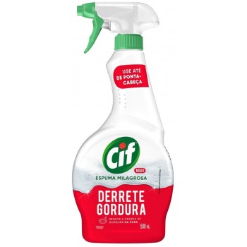 DESENGORDURANTE CIF DERRETE GORDURA GATILHO 500ML
