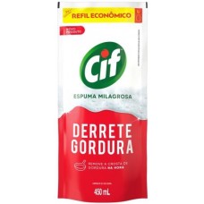 DESENGORDURANTE CIF DERRETE GORDURA SACHÊ 450ML