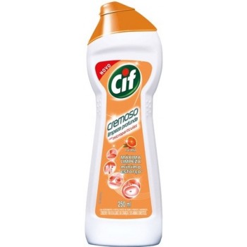 SAPONACEO CIF CREMOSO LARANJA 250ML