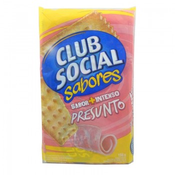 BISCOITO CLUB SOCIAL SABORES PRESUNTO 156G