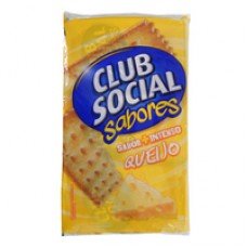 BISCOITO CLUB SOCIAL SABORES QUEIJO 156G