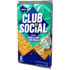 BISCOITO CLUB CEBOLA COM SOUR CREAM 141 GR