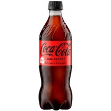 REFRIGERANTE COCA COLA ZERO 600ML