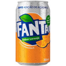 REFRIGERANTE FANTA LARANJA ZERO 350ML