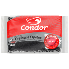 ESPONJA CONDOR LIMPEZA PESADA GRELHAS E ESPETOS UN
