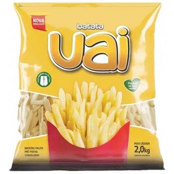 BATATA PRE FRITA UAI PALITO 2 KG