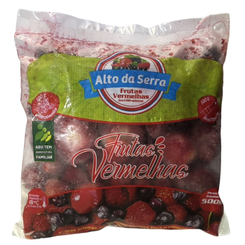 FRUTAS VERMELHAS CONGELADO ALTO DA SERRA 500G