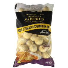 NHOQUE RECHEADO C/ QUEIJO IMPÉRIO SABORES 500G