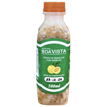 POLPA DE MARACUJÁ C/ SEMENTE FAZ. BOA VISTA 500ML