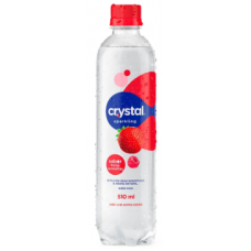 AGUA CRYSTAL C/GAS SPARKLING FRUTAS VERMELHA 510ML