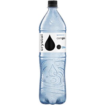 AGUA MINERAL CRYSTAL C/GAS 1.5L