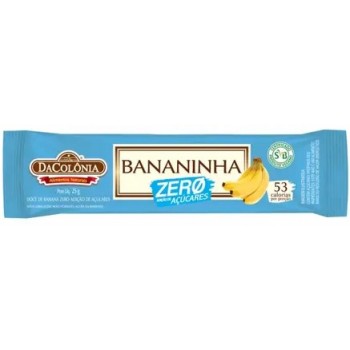 BANANA DA COLONIA ZERO AÇUCAR 25 GR