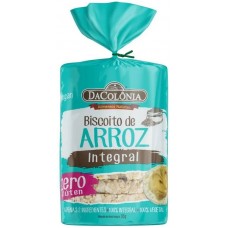 BISCOITO DA COLONIA DE ARROZ INTEGRAL S/GLUTEN 90G