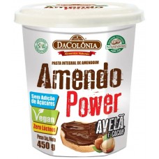 PASTA DE AMENDOIM POWER COM AVELA E CACAU 450 GR